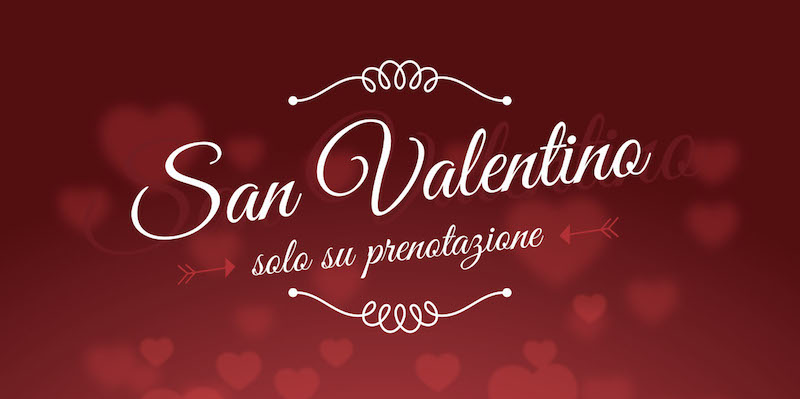 menù san valentino